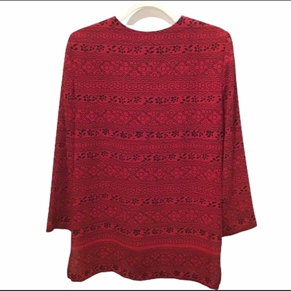 Liz Claiborne Collection VTG Red Jacket - Size 10P - Picture 2 of 5